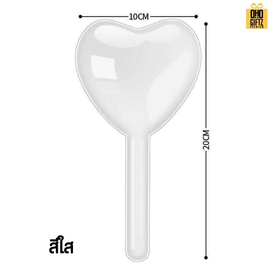 กล่องหัวใจพลาสติก ใส่ขนม สกรีนโลโก้ ทำเป็นของพรีเมี่ยมได้