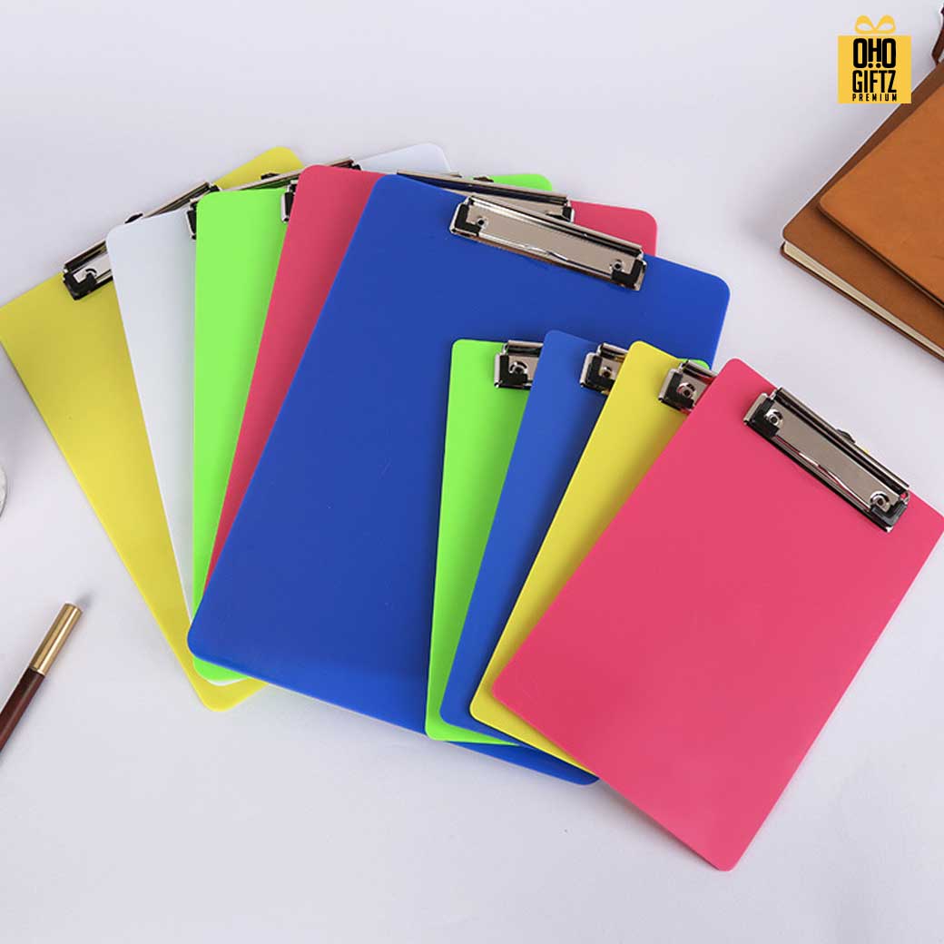 กระดานคลิปบอร์ด สกรีนโลโก้ ทำของพรีเมี่ยมได้