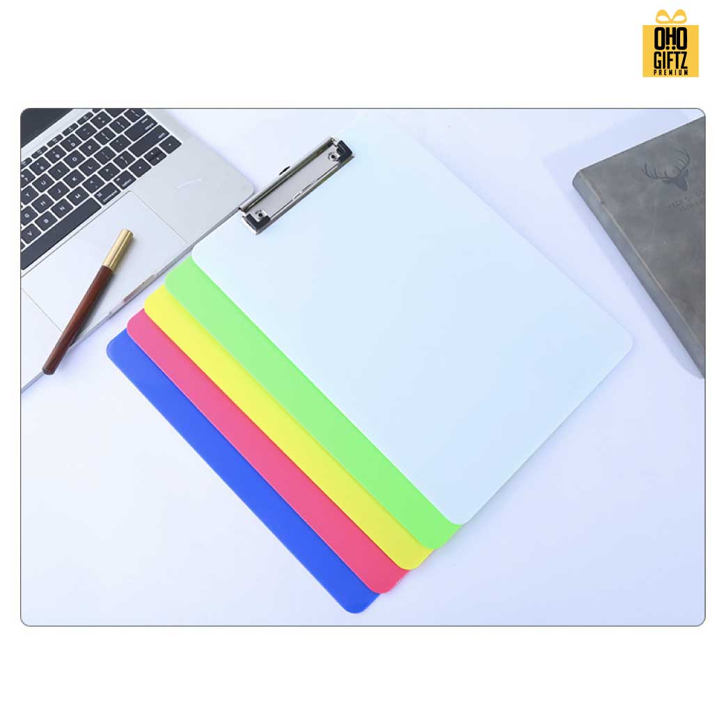 กระดานคลิปบอร์ด สกรีนโลโก้ ทำของพรีเมี่ยมได้