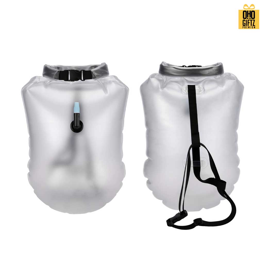 ถุงลมนิรภัยป้องกันจมน้ำ สกรีนโลโก้ ทำเป็นของพรีเมี่ยม ของชำร่วยได้ 