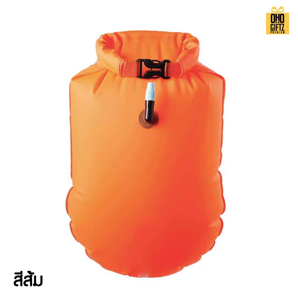 ถุงลมนิรภัยป้องกันจมน้ำ สกรีนโลโก้ ทำเป็นของพรีเมี่ยม ของชำร่วยได้ 