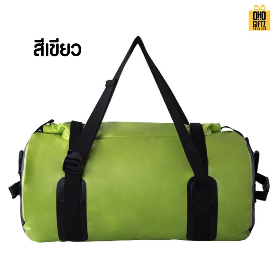 กระเป๋าทรงยาวกันน้ำ สกรีนโลโก้ ทำเป็นของพรีเมี่ยมได้