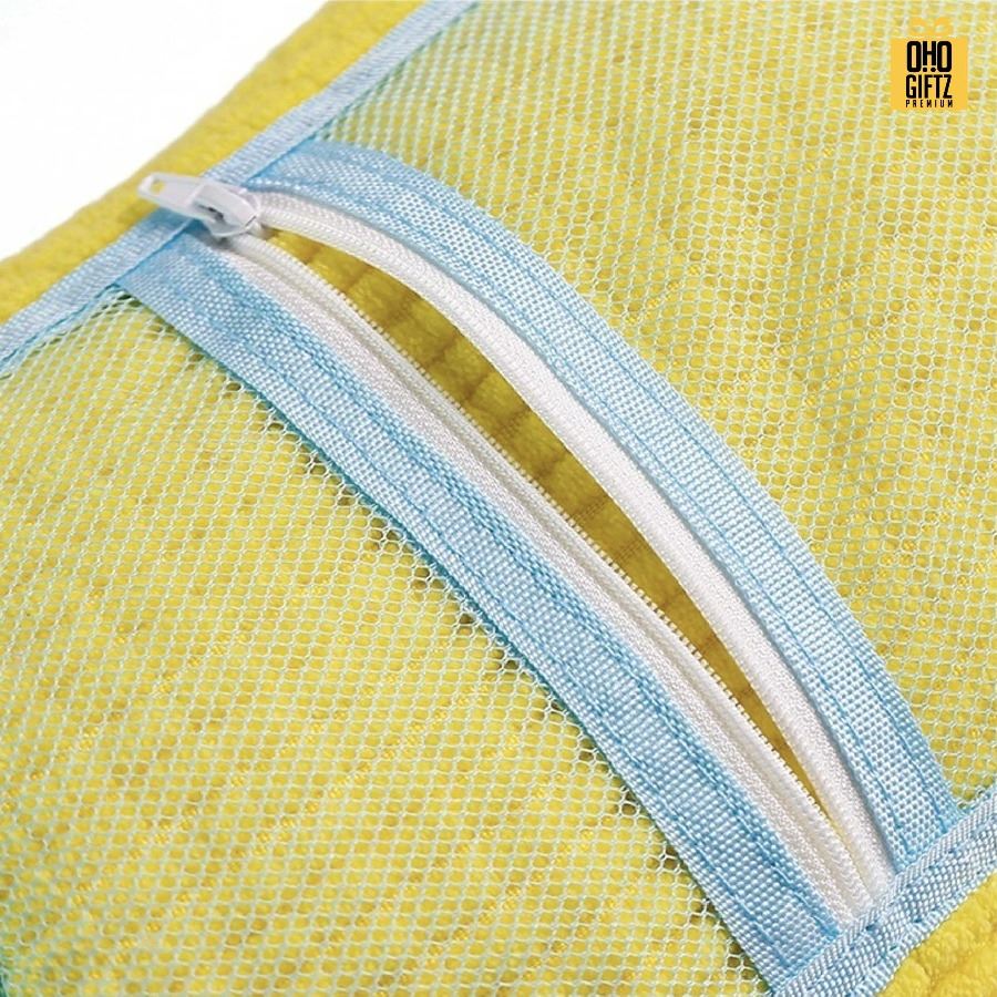 ถุงใส่รองเท้าผ้าใบ ซักในเครื่อง สกรีนโลโก้ ทำเป็นของพรีเมี่ยม ของชำร่วยได้