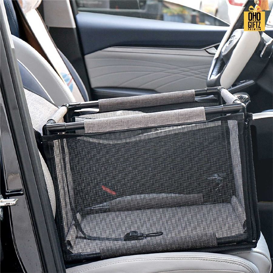 กระเป๋าคอกสุนัขในรถยนต์ สกรีนโลโก้ ทำเป็นของพรีเมี่ยม