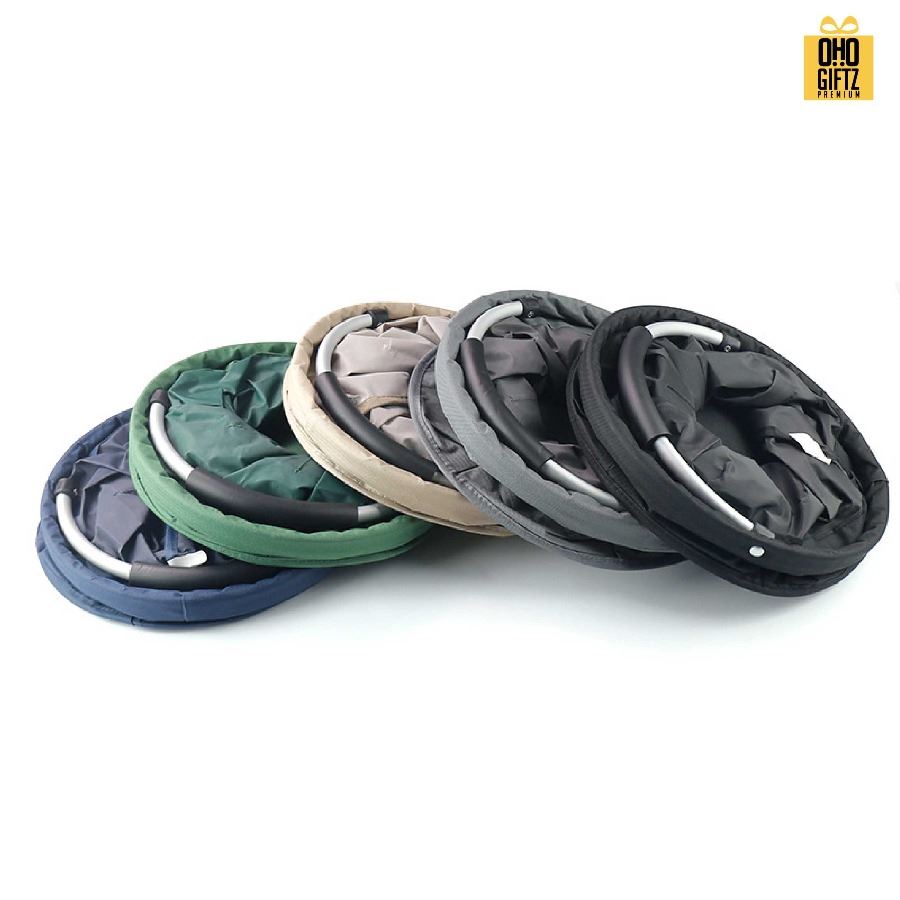 ตะกร้าผ้าเก็บของพับได้ สกรีนโลโก้ ทำเป็นของพรีเมี่ยมได้