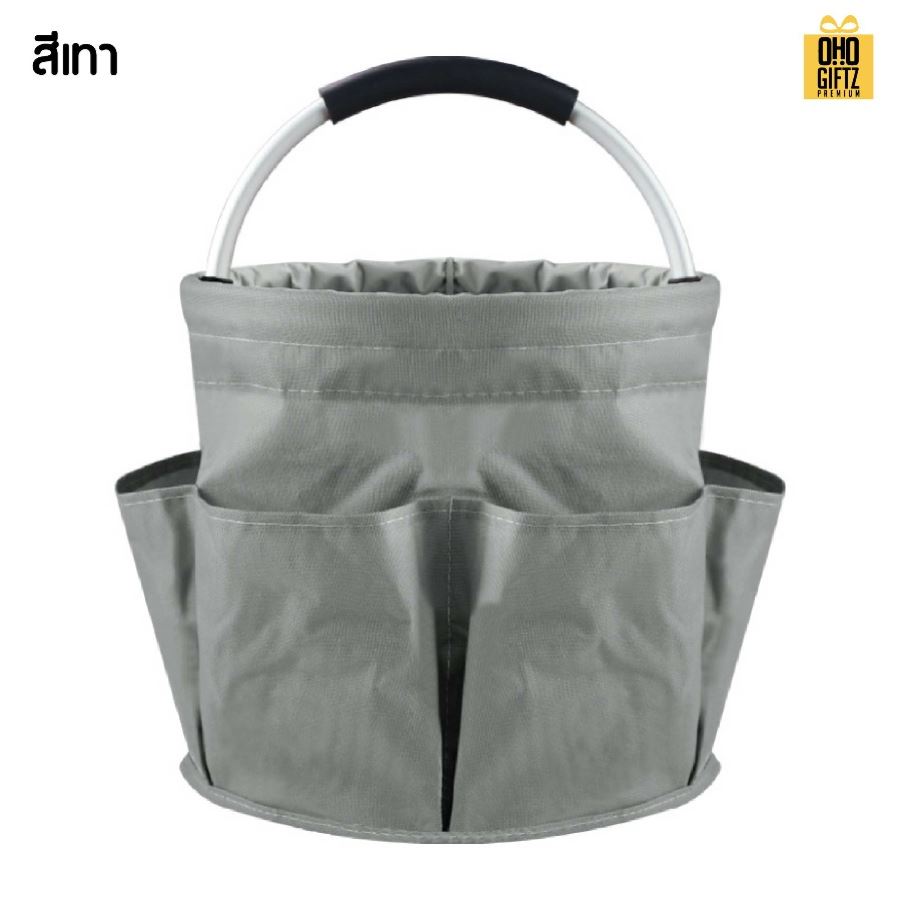 ตะกร้าผ้าเก็บของพับได้ สกรีนโลโก้ ทำเป็นของพรีเมี่ยมได้