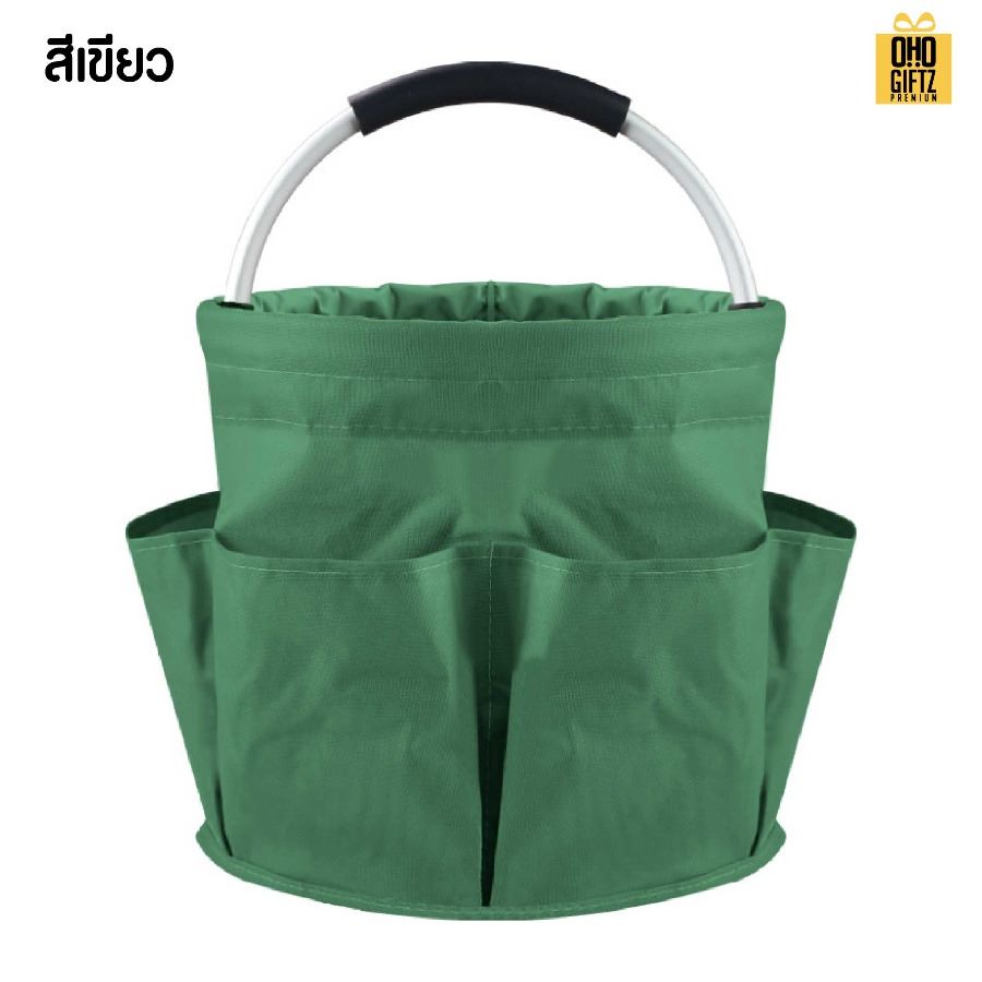 ตะกร้าผ้าเก็บของพับได้ สกรีนโลโก้ ทำเป็นของพรีเมี่ยมได้