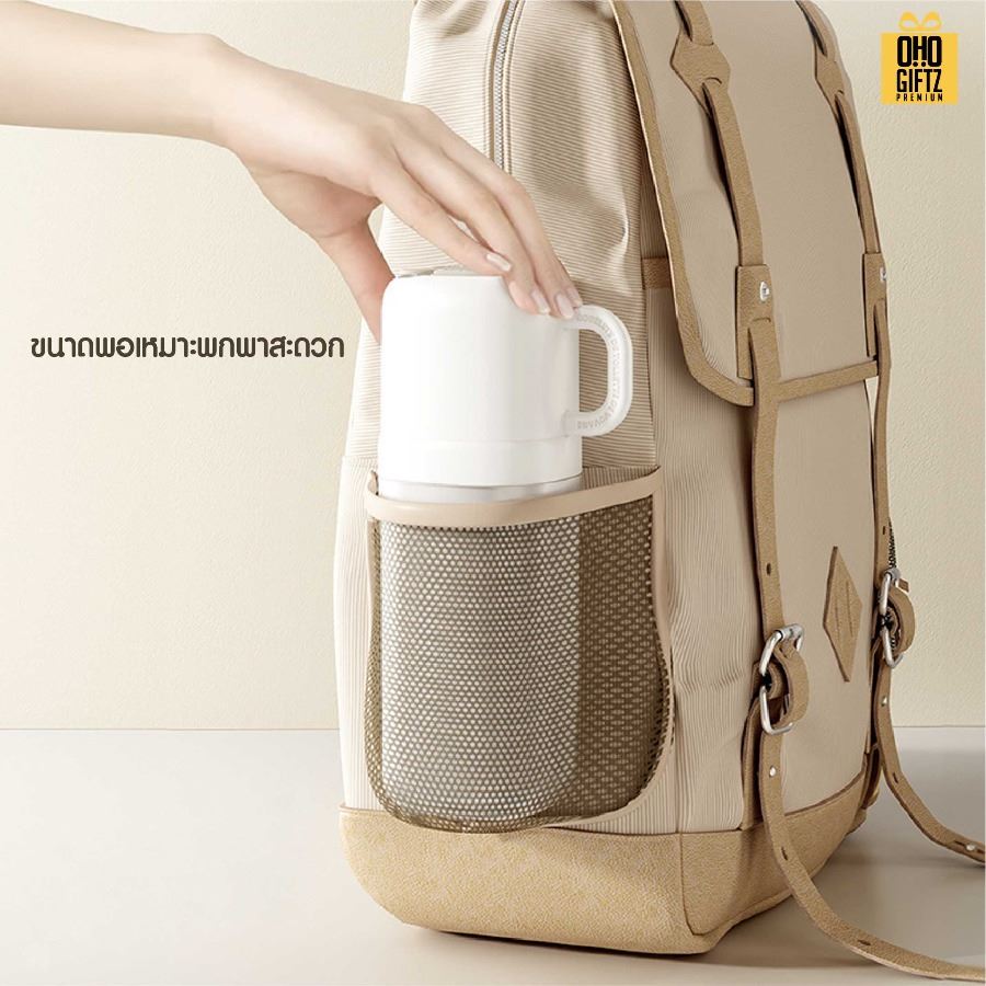 ชุดใส่อุปกรณ์แปรงฟัน พร้อมถ้วยน้ำในตัว สกรีนชื่อ สกรีนโลโก้  ทำเป็นของพรีเมี่ยมได้