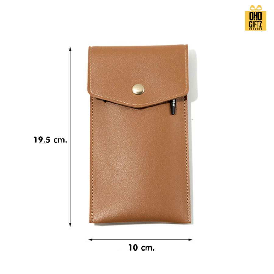 กระเป๋าเครื่องเขียนแบบพกพา PU สกรีนโลโก้  ทำเป็นของพรีเมี่ยม