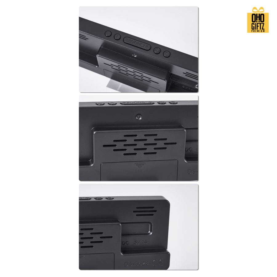 นาฬิกาปลุกตัวเลขขนาดใหญ่ LED สกรีนชื่อ สกรีนโลโก้ ทำเป็นของพรีเมี่ยมได้ 