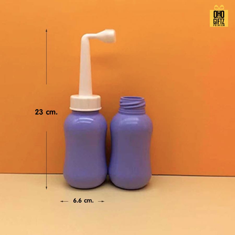 กระบอกฉีดชำระขนาดพกพา ขนาด 300 มล. สกรีนโลโก้ ทำเป็นของพรีเมี่ยมได้