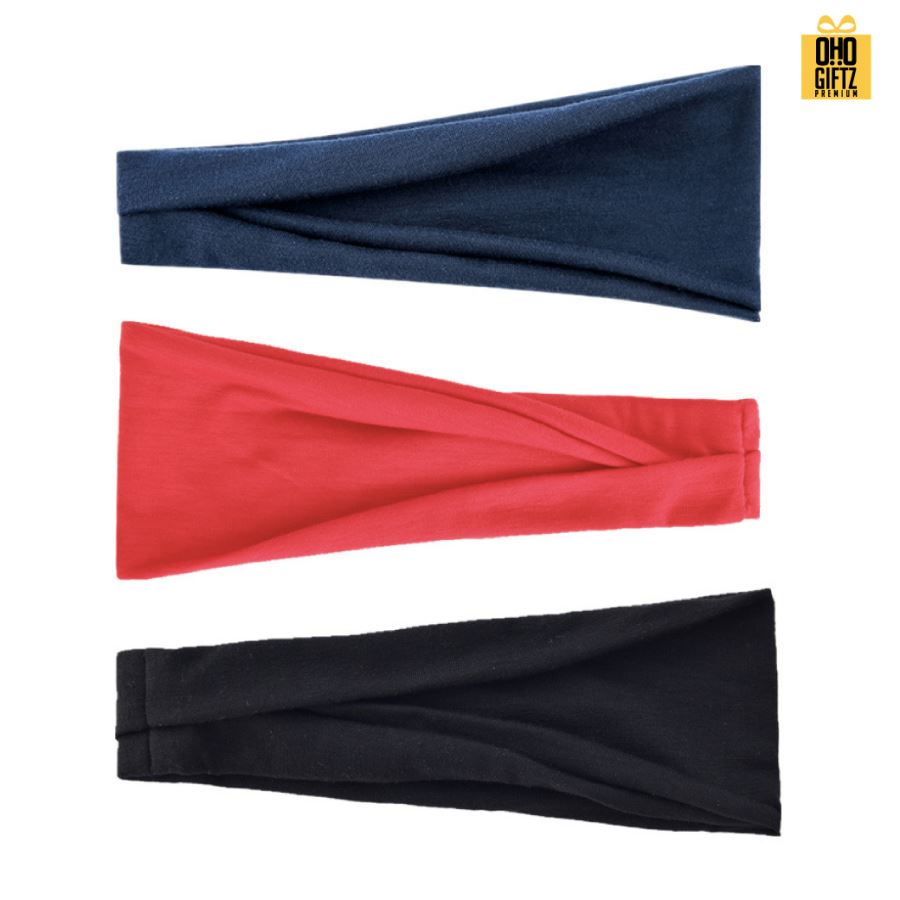 ผ้าคาดหัว สกรีนไม่จำกัดสี สกรีนโลโก้ ทำเป็นของพรีเมี่ยมได้