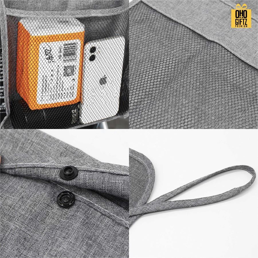 กระเป๋าแขวนรถเข็นเด็ก สกรีนชื่อ สกรีนโลโก้ทำเป็นของพรีเมี่ยมได้