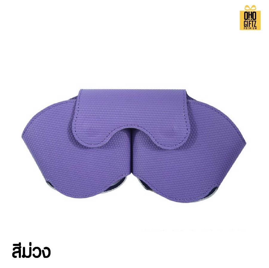 ถุงเก็บหูฟัง หนัง PU สกรีนชื่อ สกรีนโลโก้ ทำเป็นของพรีเมี่ยมได้ 