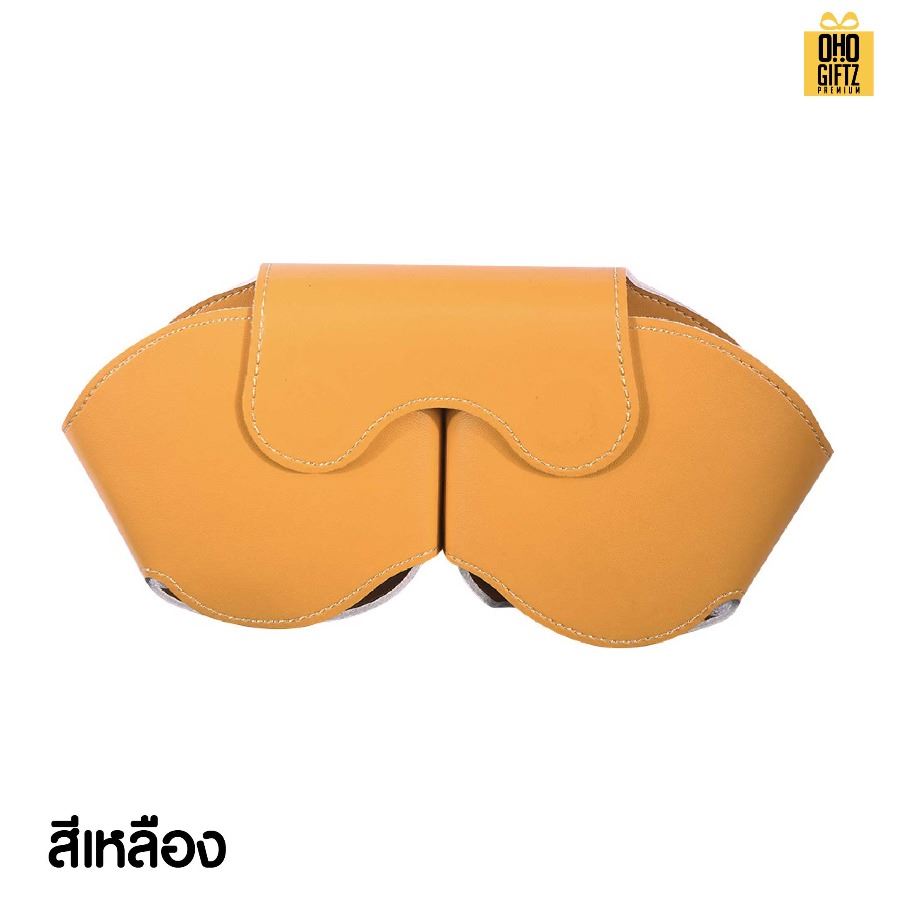 ถุงเก็บหูฟัง หนัง PU สกรีนชื่อ สกรีนโลโก้ ทำเป็นของพรีเมี่ยมได้ 