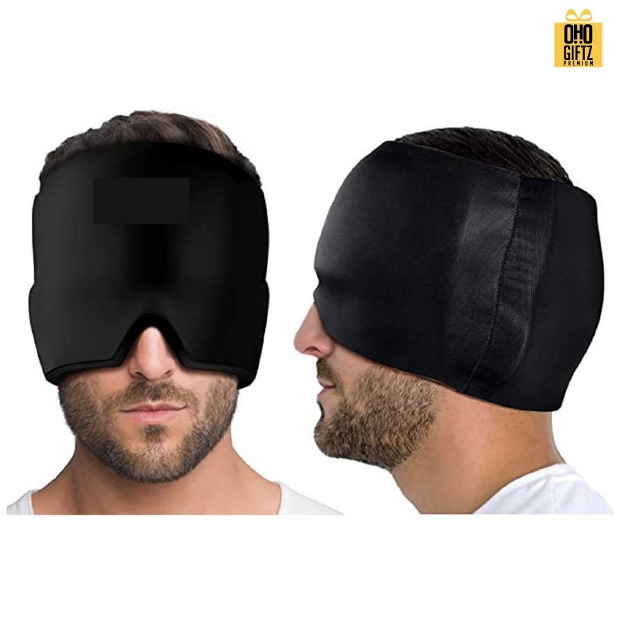 หมวกเจลประคบร้อน-เย็น เพื่อผ่อนคลาย สกรีนโลโก้ ทำเป็นของพรีเมี่ยม ของชำร่วยได้