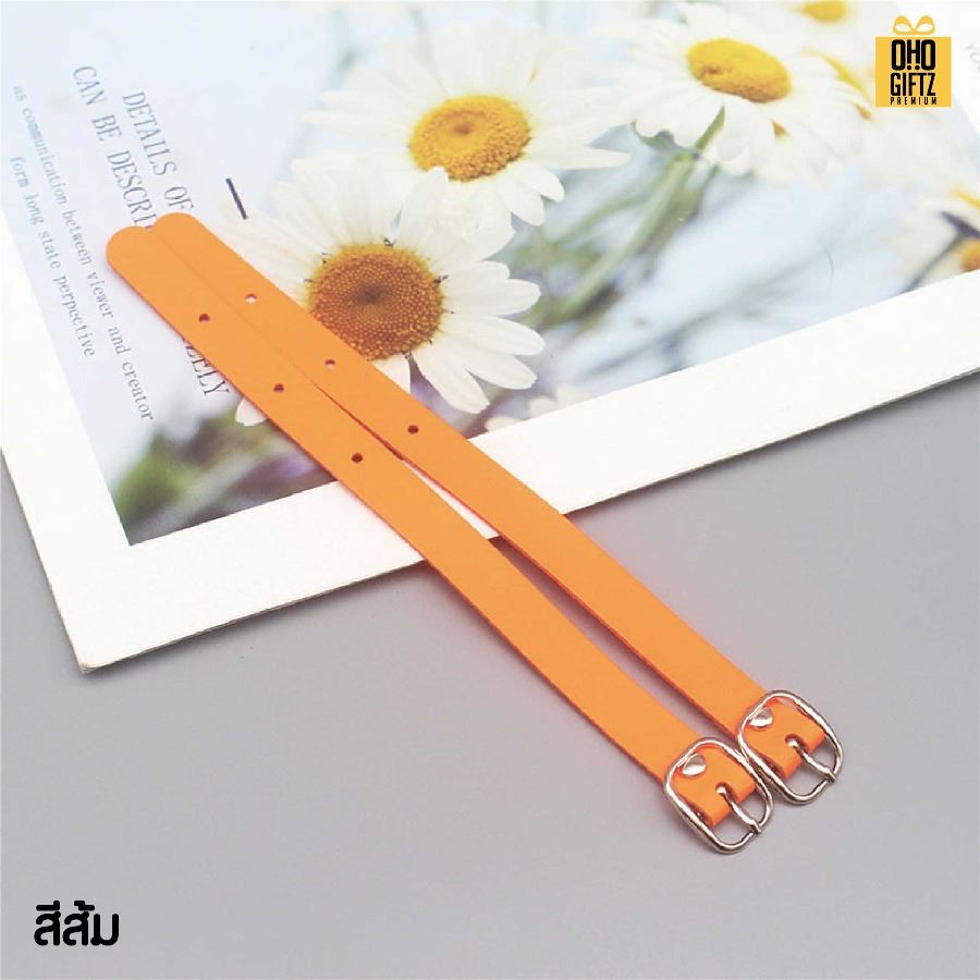 สายห้อยป้ายแท็ก PU สกรีนโลโก้ ทำเป็นของพรีเมี่ยมได้