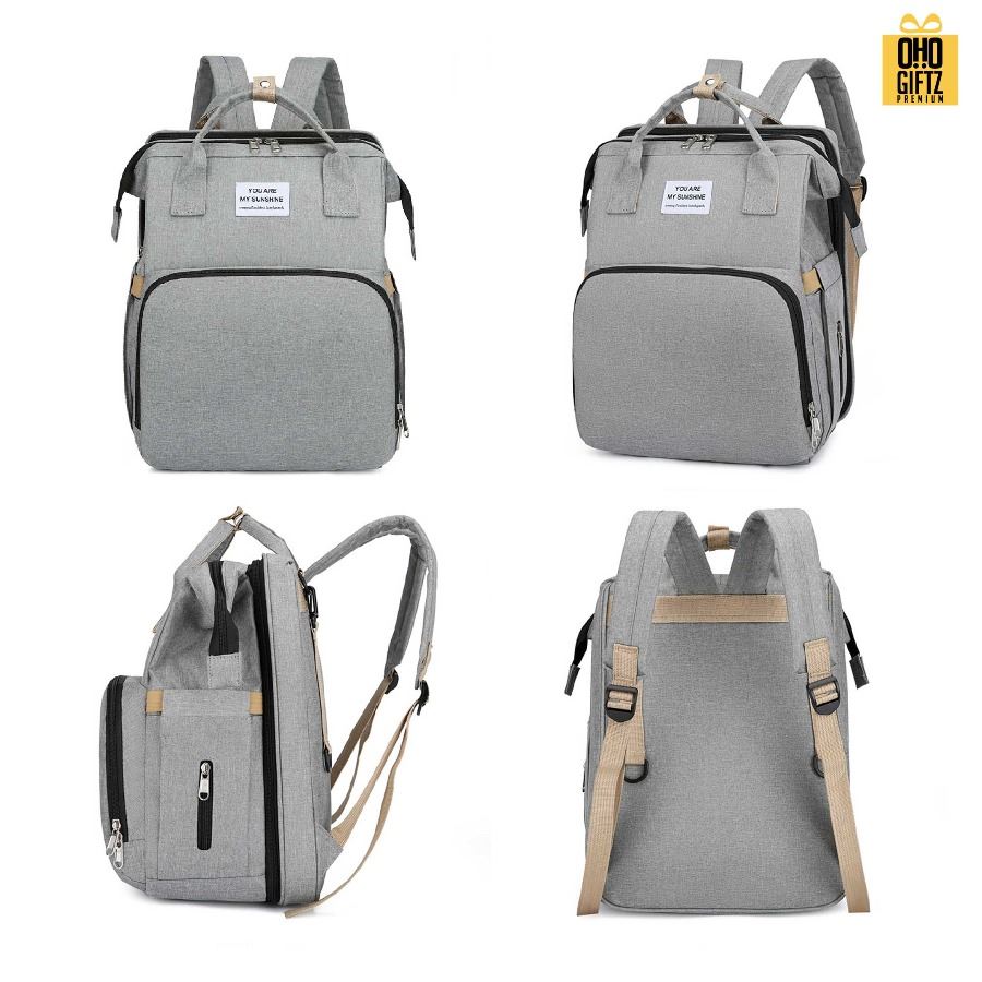 กระเป๋าคุณแม่ลูกอ่อน ใส่ขวดนมได้ สกรีนโลโก้ ทำเป็นของพรีเมี่ยมได้