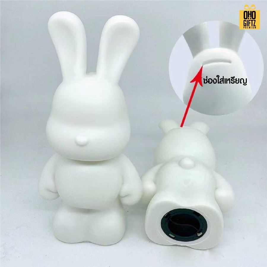 ตุ๊กตากระปุกออมสิน รับผลิตดีไซน์ตามต้องการ สกรีนชื่อ สกรีนโลโก้ ทำเป็นของพรีเมี่ยมได้