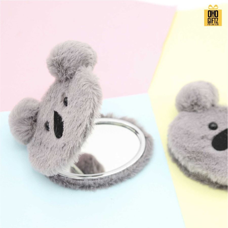 กระจกตุ๊กตาผ้า ดีไซน์ตามต้องการ สกรีนชื่อ สกรีนโลโก้ ทำเป็นของพรีเมี่ยมได้