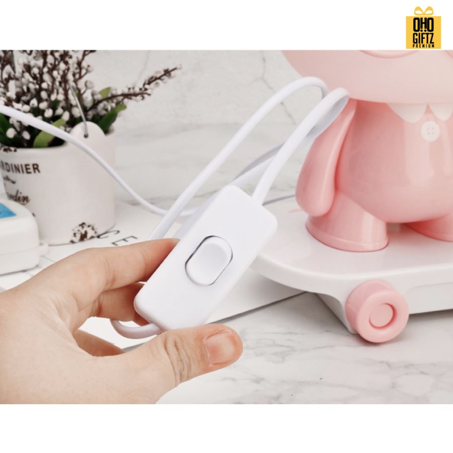 โคมไฟตั้งโต๊ะสัตว์น้อย สกรีนโลโก้ ทำเป็นของพรีเมี่ยม ของที่ระลึกได้