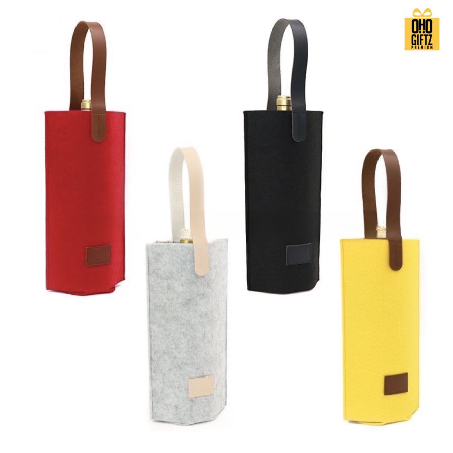 กระเป๋าใส่ไวน์ สกรีนโลโก้ ทำเป็นของพรีเมี่ยม ของชำร่วย ของที่ระลึก