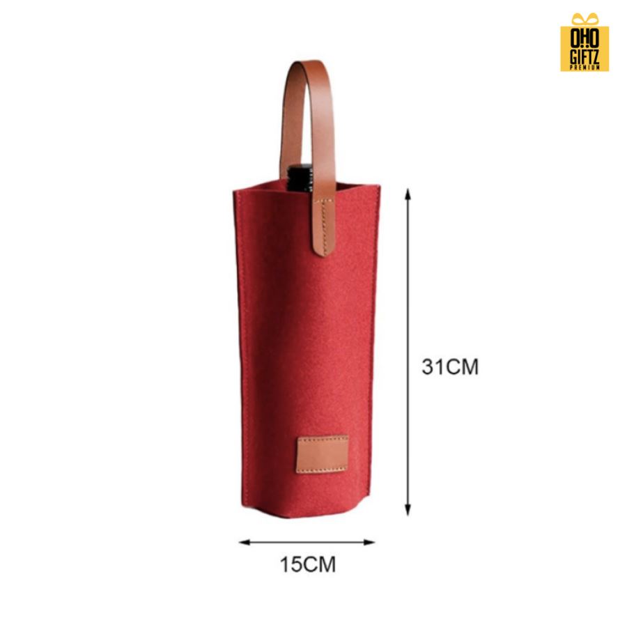 กระเป๋าใส่ไวน์ สกรีนโลโก้ ทำเป็นของพรีเมี่ยม ของชำร่วย ของที่ระลึก