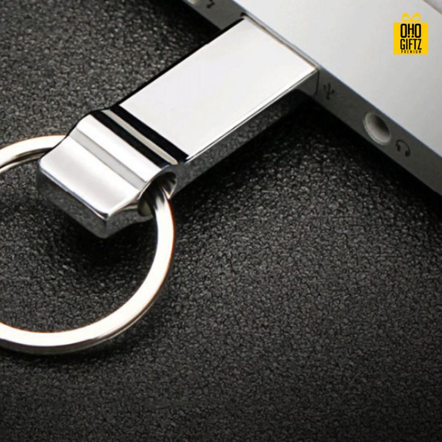 พวงกุญแจ USB สกรีนโลโก้ ทำเป็นของพรีเมี่ยม ของที่ระลึกได้