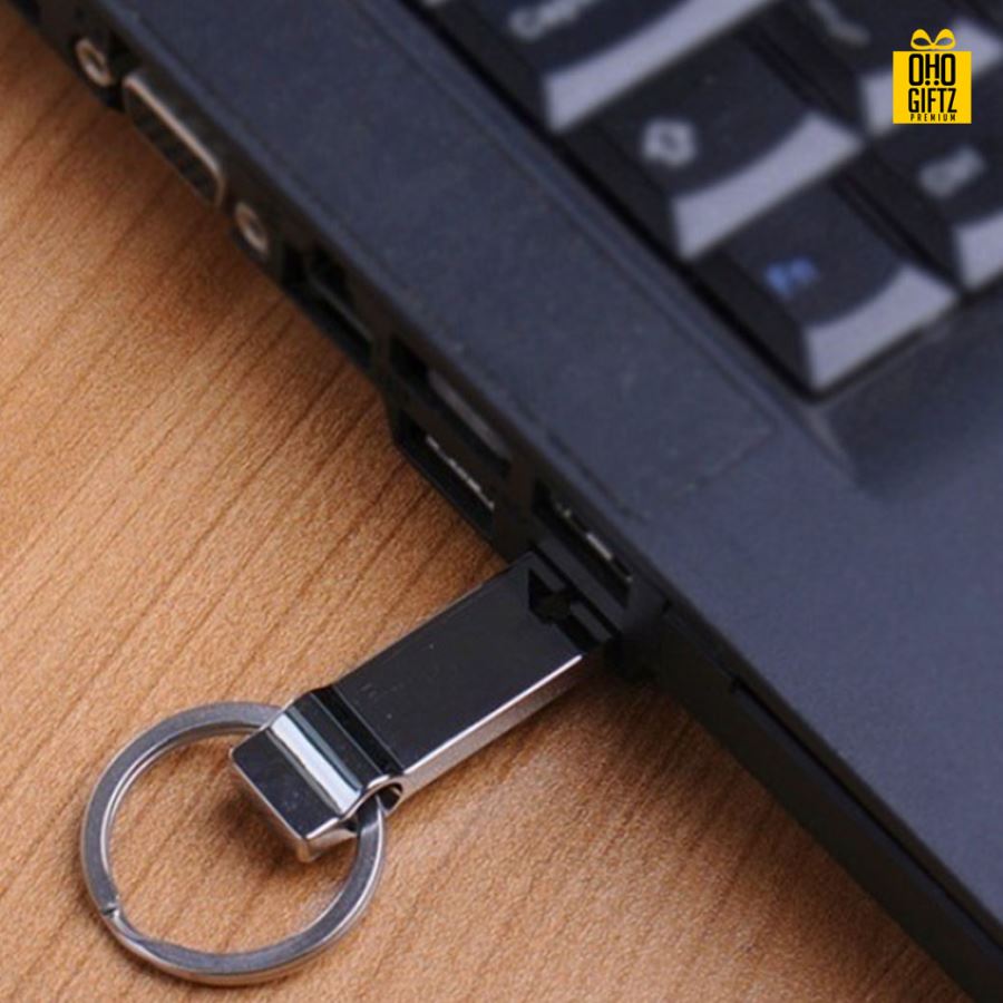 พวงกุญแจ USB สกรีนโลโก้ ทำเป็นของพรีเมี่ยม ของที่ระลึกได้