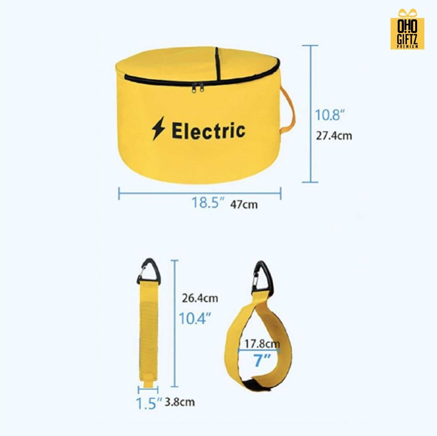 กระเป๋าเก็บสายยาง สายท่อ อุปกรณ์ต่างๆ สกรีนชื่อ สกรีนโลโก้ ทำเป็นของพรีเมี่ยมได้