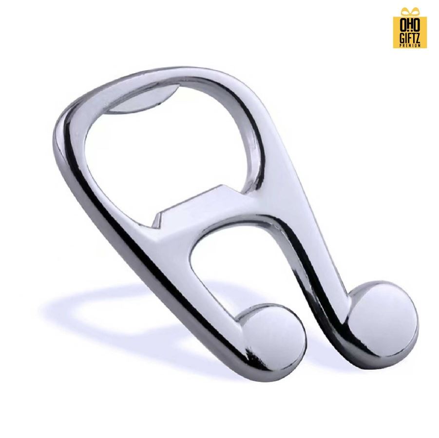 ที่เปิดขวดทรงโน๊ตดนตรี เลเซอร์โลโก้ฟรี 1 จุด สกรีนโลโก้  ทำเป็นของพรีเมี่ยมได้