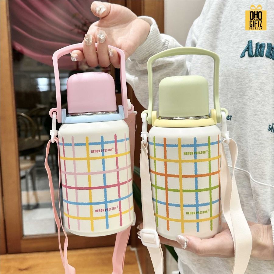 กระติกน้ำสแตนเลส 316 สกรีนโลโก้ ทำเป็นของพรีเมี่ยมได้