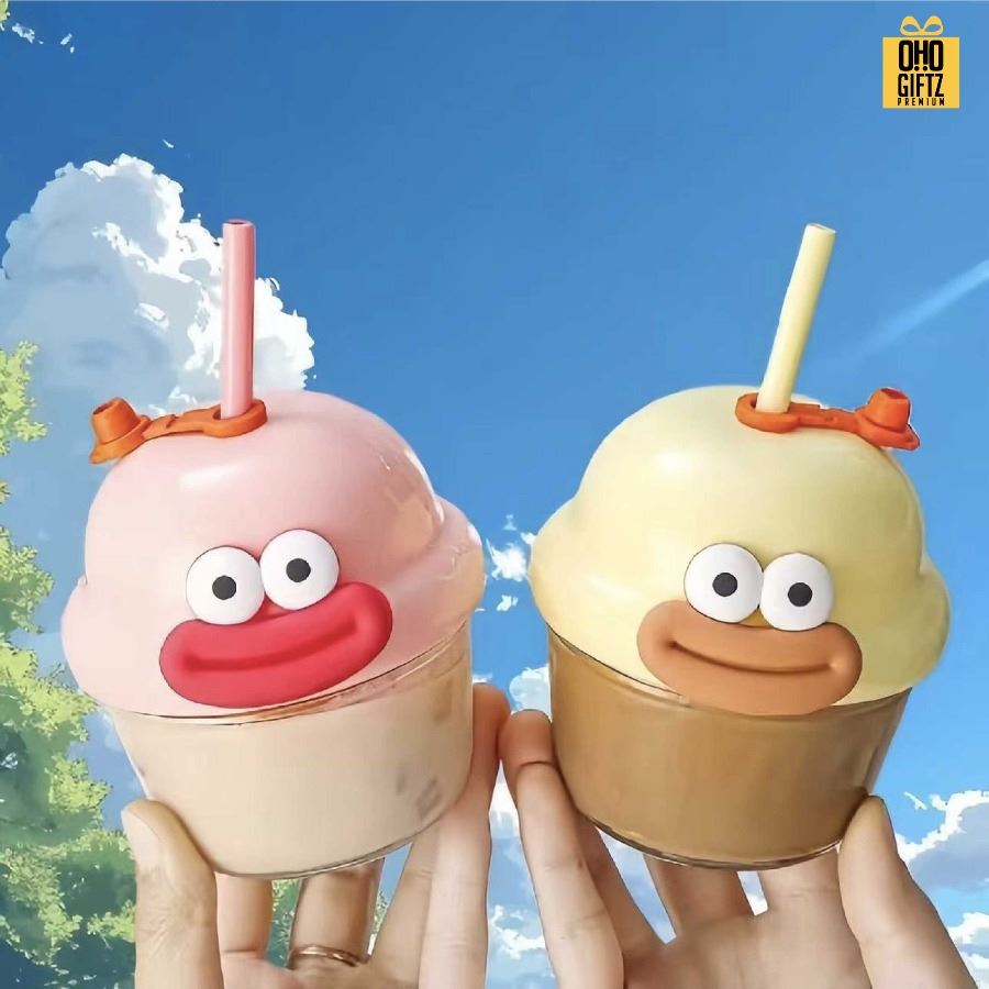 แก้วน้ำหน้าทะเล้น สกรีนโลโก้ ทำเป็นของพรีเมี่ยมได้