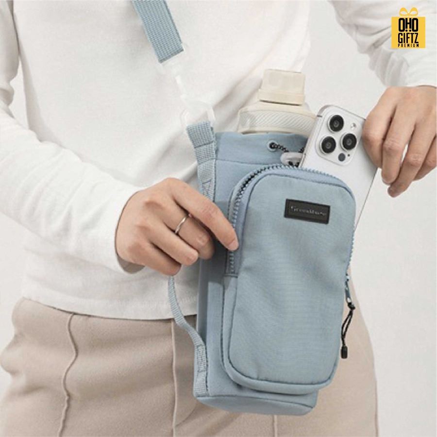 กระเป๋าใส่ขวดน้ำ สกรีนโลโก้ ทำเป็นของพรีเมี่ยมได้