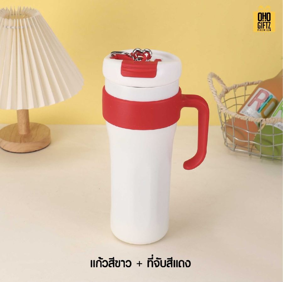 แก้วสแตนเลสเก็บความเย็น Food Grade 316 สกรีนโลโก้ ทำเป็นของพรีเมี่ยมได้