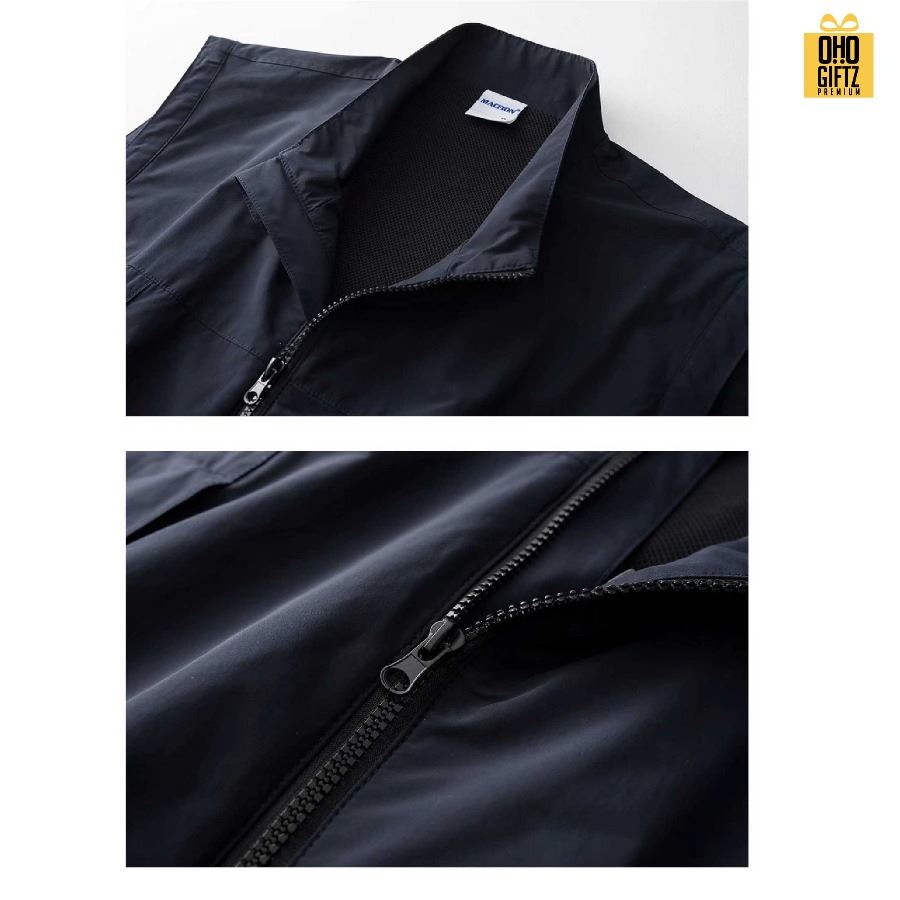 เสื้อกั๊ก สไตล์ญี่ปุ่น สกรีนโลโก้ ทำเป็นของพรีเมี่ยมได้