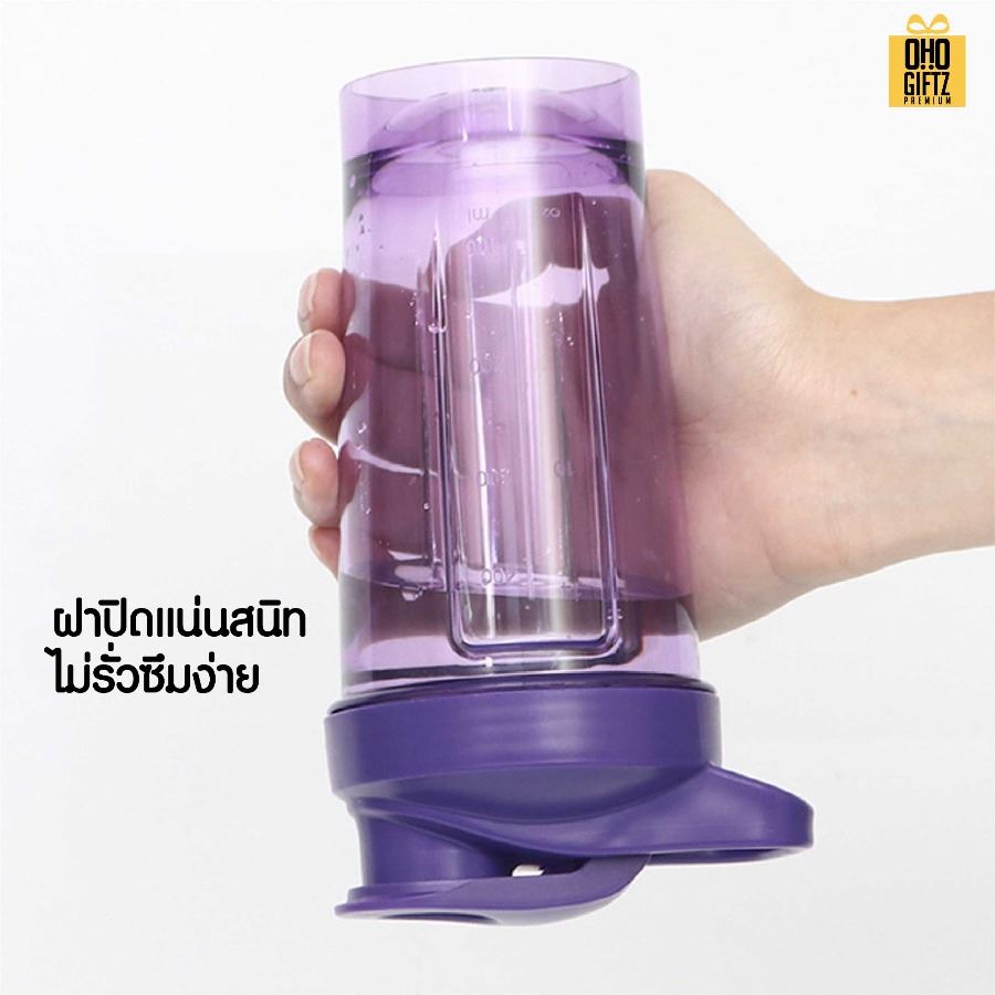 กระบอกเชคสีสดใส สกรีนโลโก้ ทำเป็นของพรีเมี่ยมได้