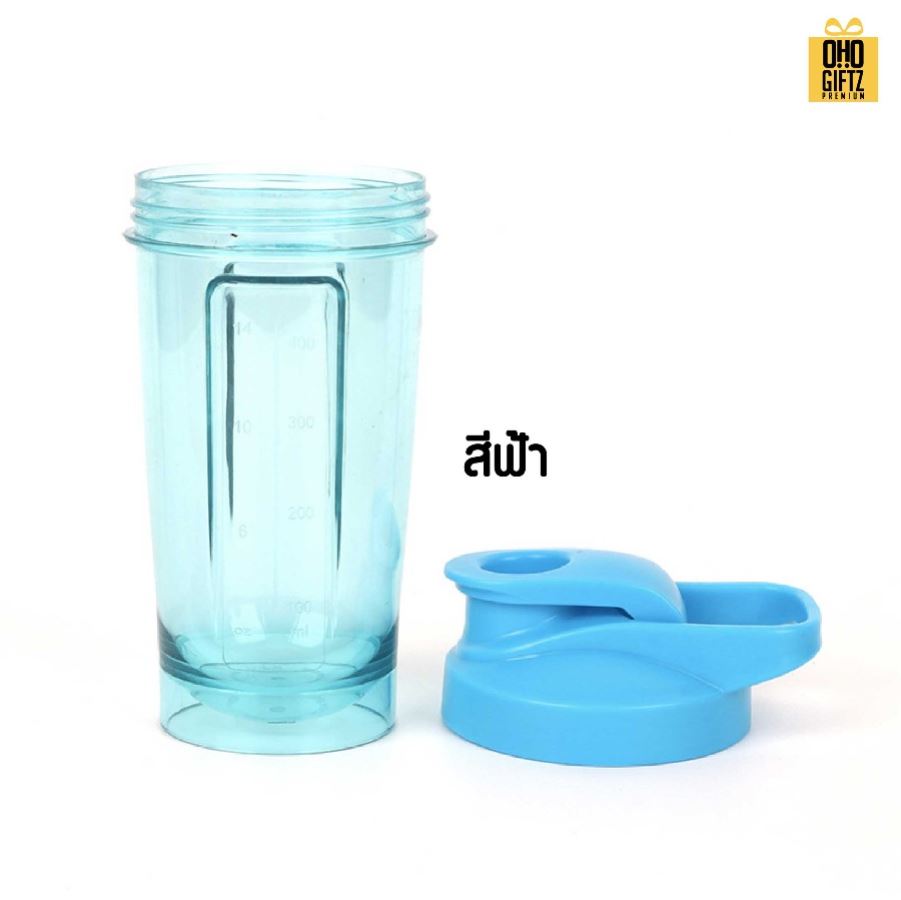 กระบอกเชคสีสดใส สกรีนโลโก้ ทำเป็นของพรีเมี่ยมได้