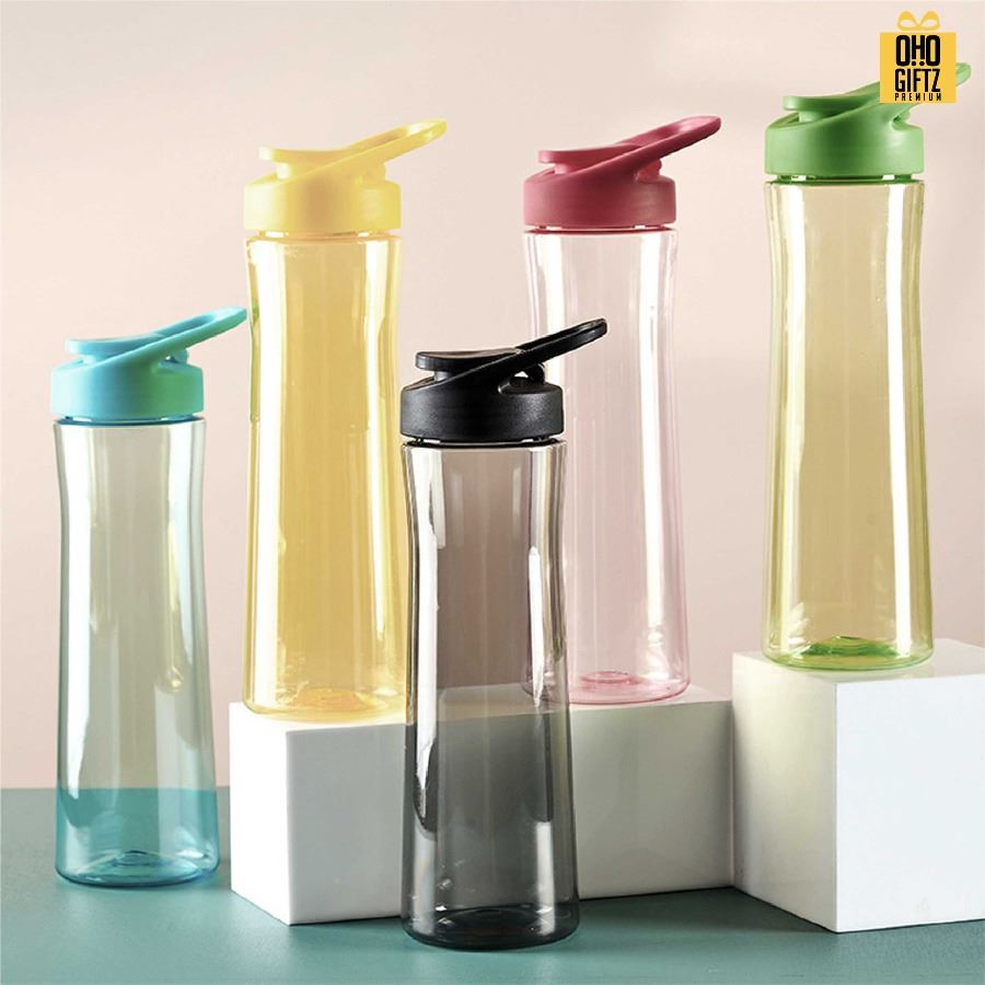 กระบอกพลาสติกใสแบบพกพา สกรีนโลโก้ ทำเป็นของพรีเมี่ยมได้