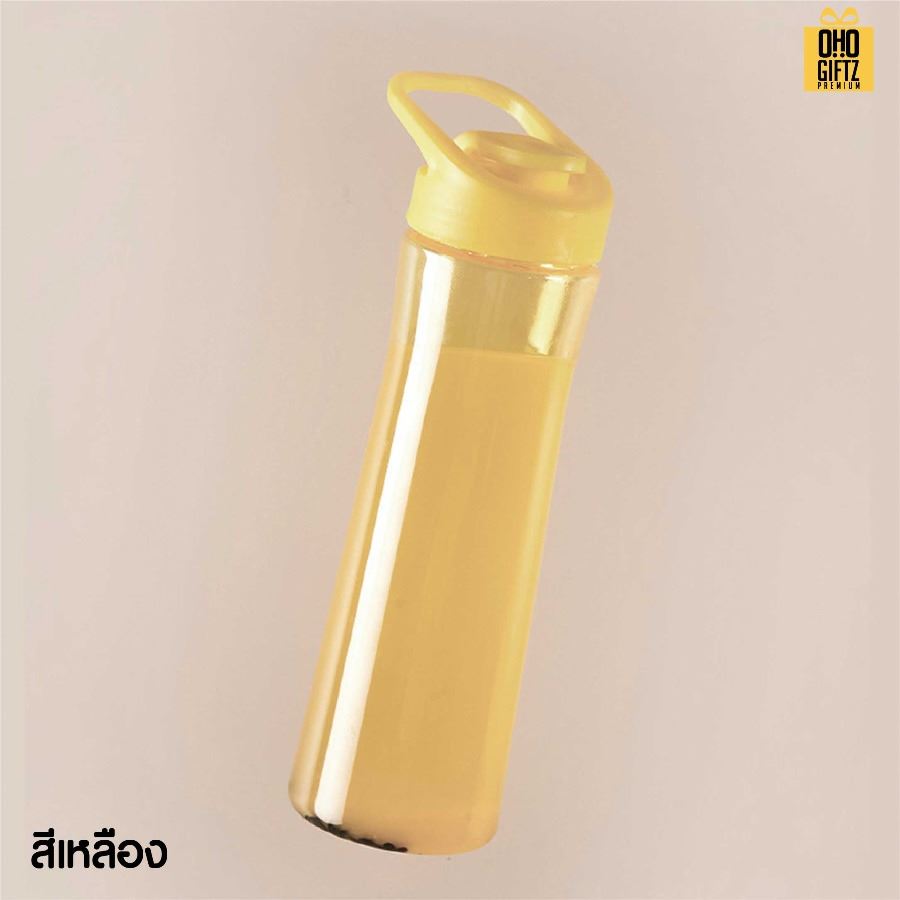 กระบอกพลาสติกใสแบบพกพา สกรีนโลโก้ ทำเป็นของพรีเมี่ยมได้