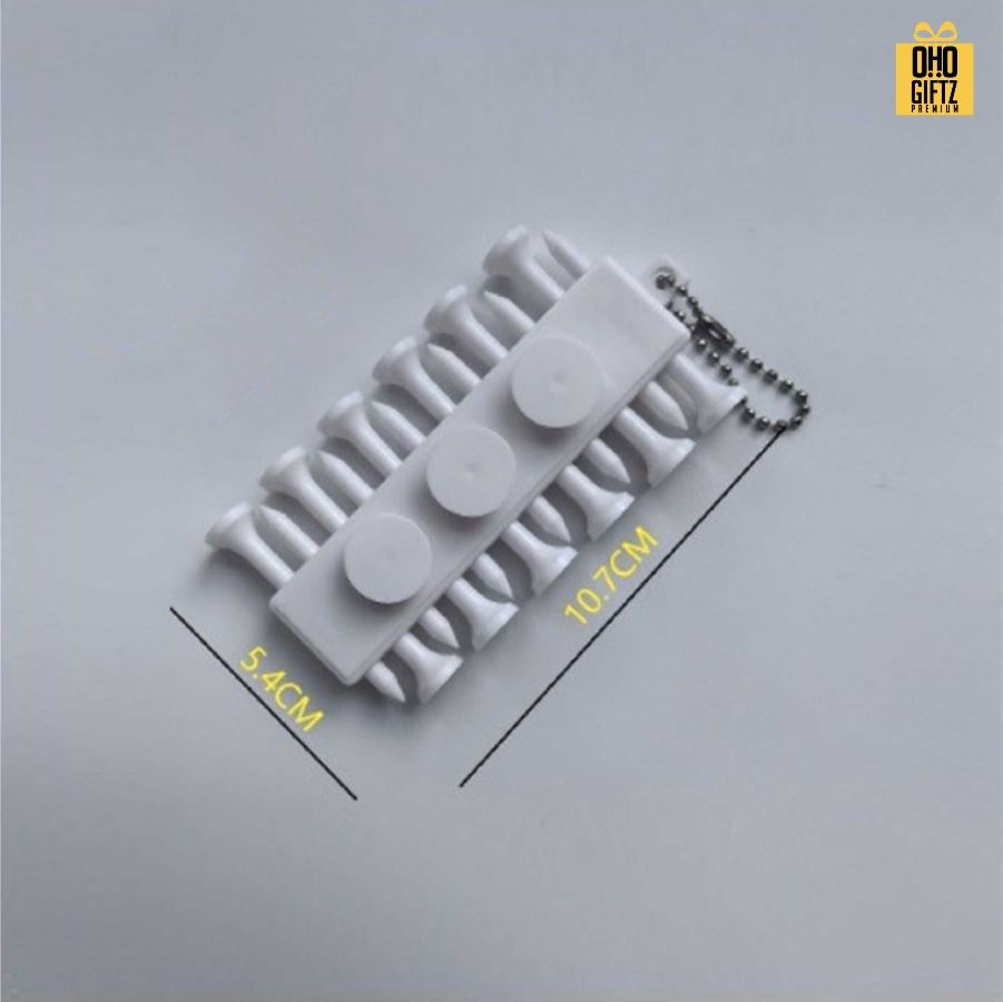 พวงกุญแจชุดตีกอล์ฟ สกรีนโลโก้ ทำเป็นของพรีเมี่ยม ของชำร่วยได้