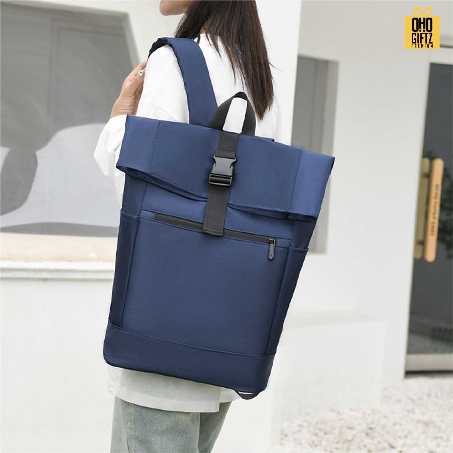 กระเป๋าเป้สะพายหลังไนลอน สกรีนโลโก้ ทำเป็นของพรีเมี่ยม