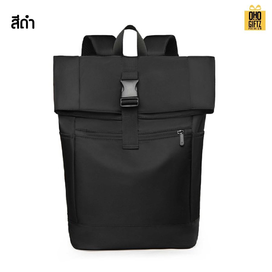 กระเป๋าเป้สะพายหลังไนลอน สกรีนโลโก้ ทำเป็นของพรีเมี่ยม