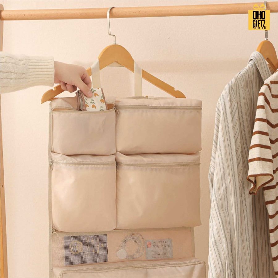 กระเป๋าใส่ของเวลาเดินทาง 8in1 สกรีนชื่อ สกรีนโลโก้  ทำเป็นของพรีเมี่ยมได้