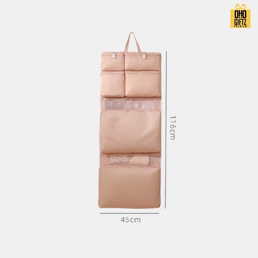 กระเป๋าใส่ของเวลาเดินทาง 8in1 สกรีนชื่อ สกรีนโลโก้  ทำเป็นของพรีเมี่ยมได้