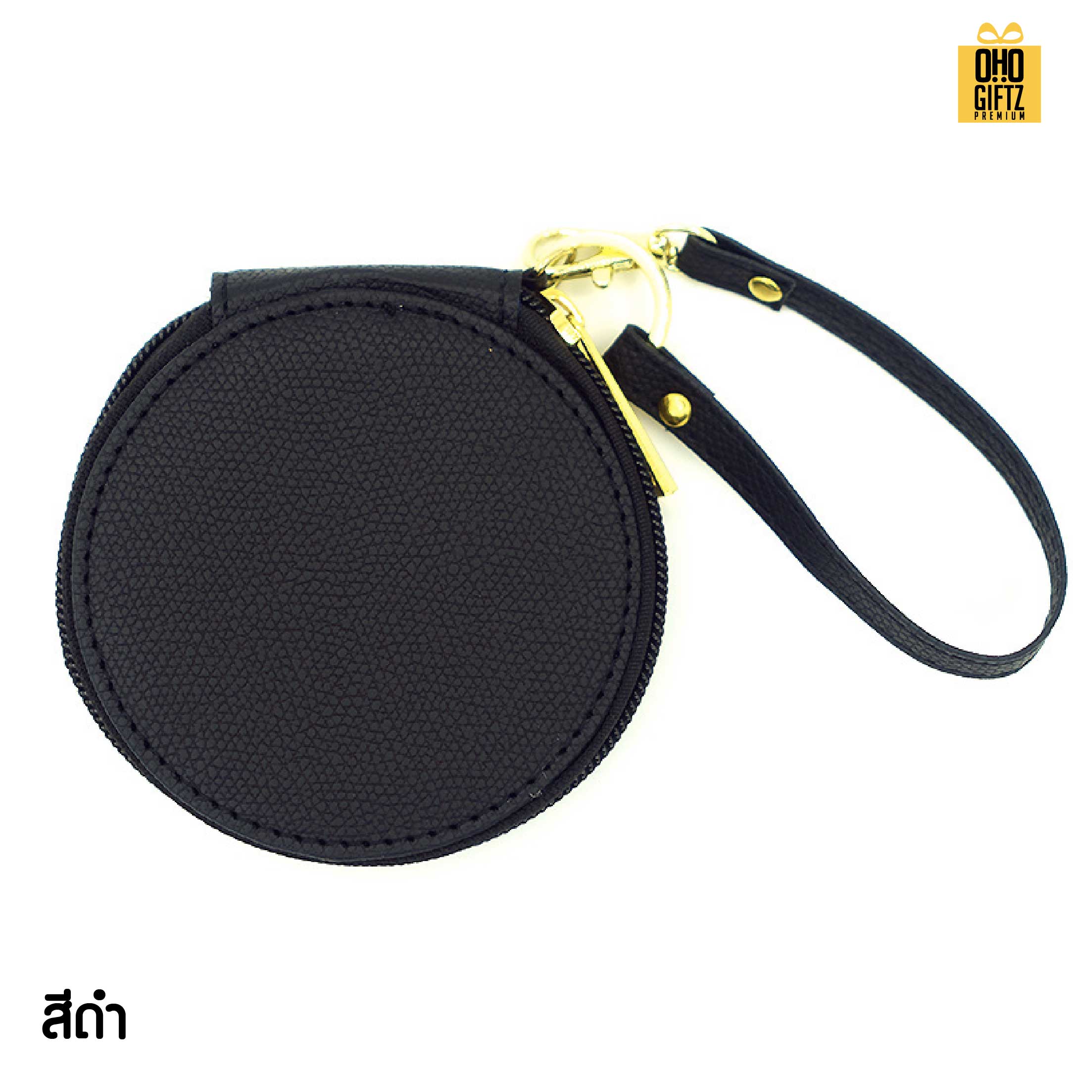 กระเป๋าใส่เหรียญ หนัง PU สกรีนโลโก้ ทำเป็นของพรีเมี่ยมได้