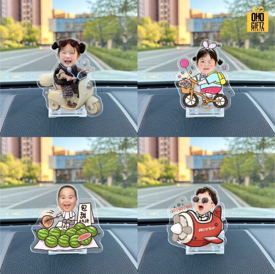 รับผลิตโมเดลหัวเขย่า อะคริลิค สกรีนชื่อ สกรีนโลโก้ ทำเป็นของพรีเมี่ยมได้