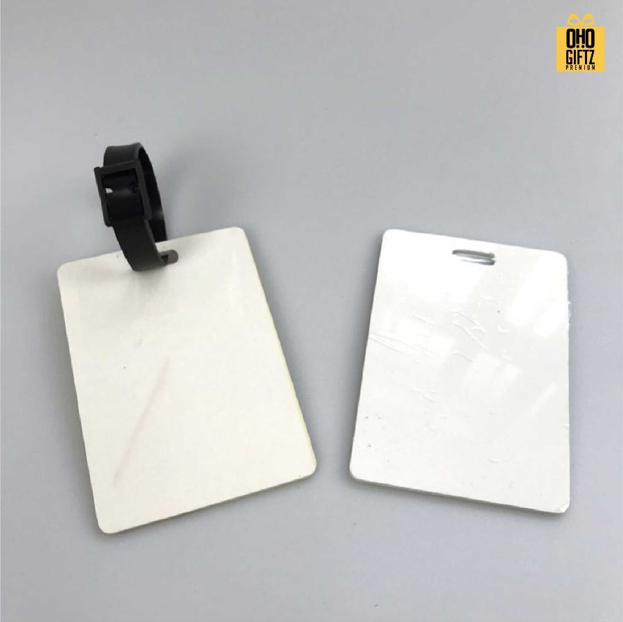 ป้าย Tag กระเป๋าไม้ MDF สกรีนไม่จำกัดสี สกรีนโลโก้ ทำเป็นของพรีเมี่ยมได้