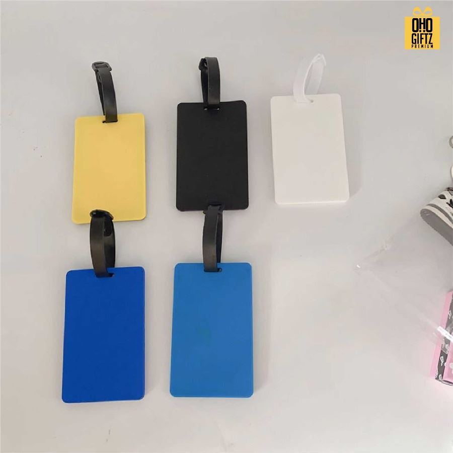 ป้าย Tag ห้อยกระเป๋าเดินทาง ยางซิลิโคน สกรีนโลโก้ ทำเป็นของพรีเมี่ยมได้