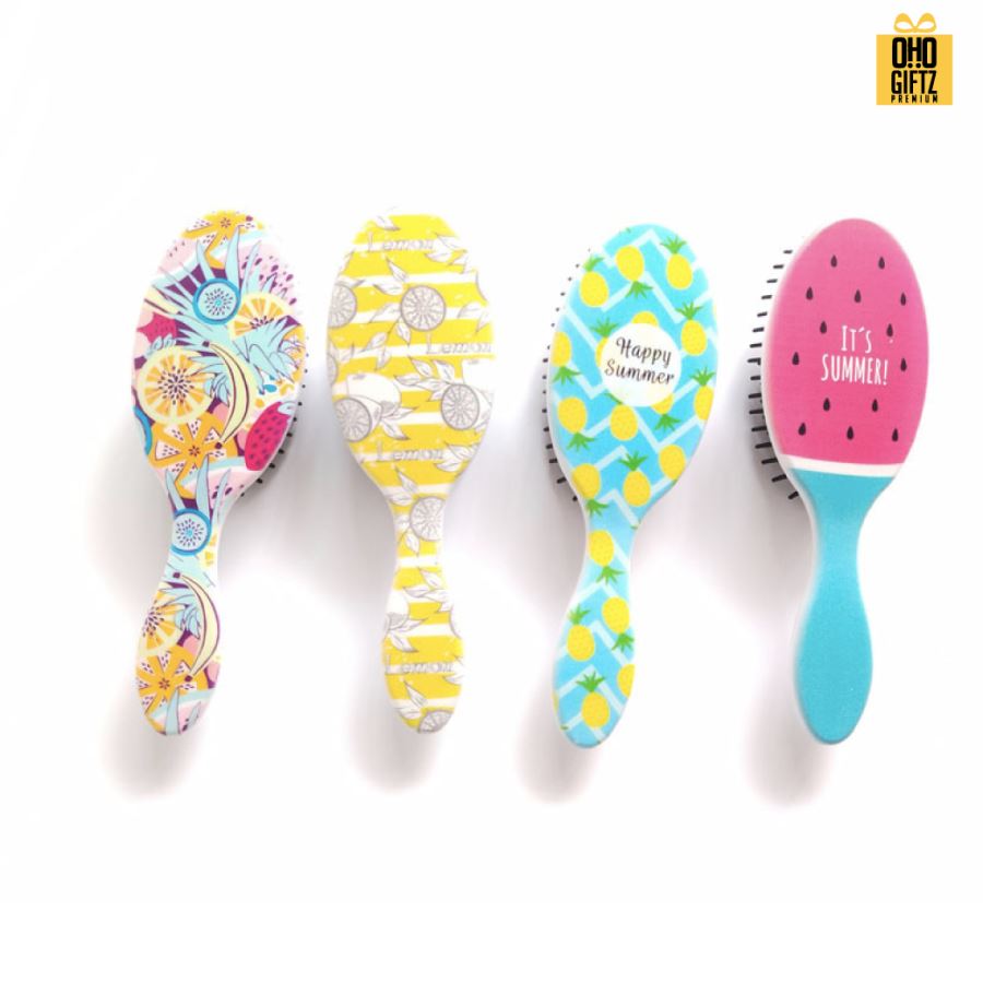 หวีแปรง Summer สกรีนโลโก้  ทำเป็นของพรีเมี่ยมได้